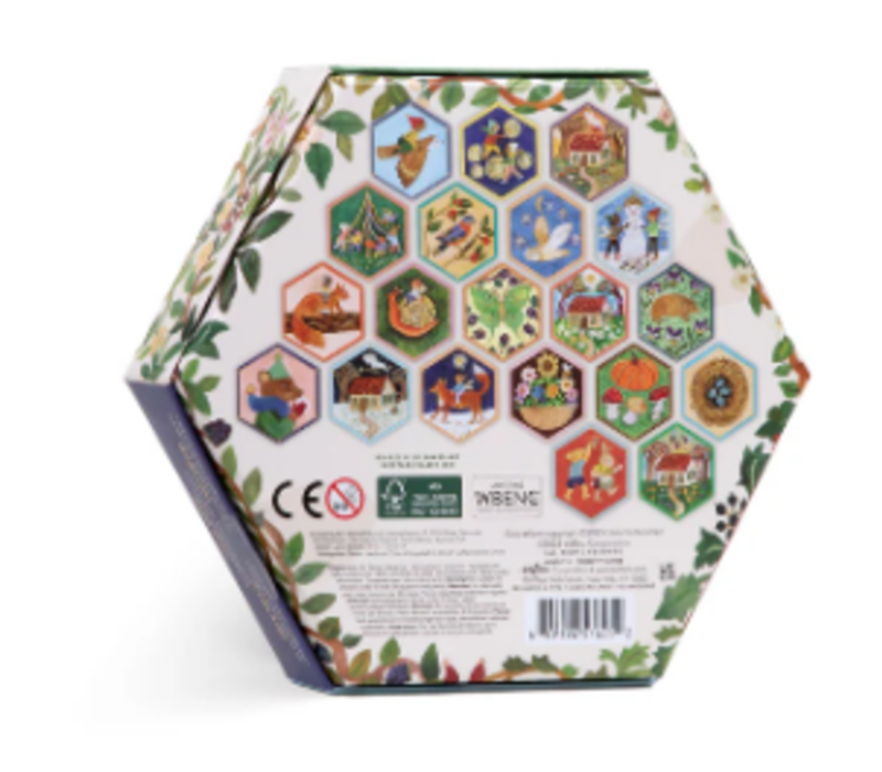 Cottage Fairies Hexagon Matching Game*