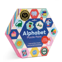 Alphabet Hexagon Puzzle Pairs*
