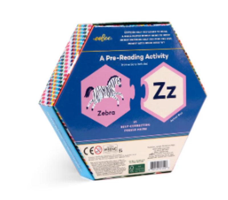 Alphabet Hexagon Puzzle Pairs*