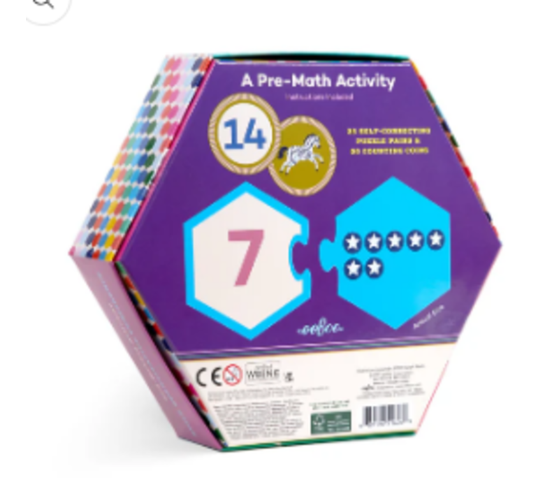 Numbers Hexagon Puzzle Pairs*