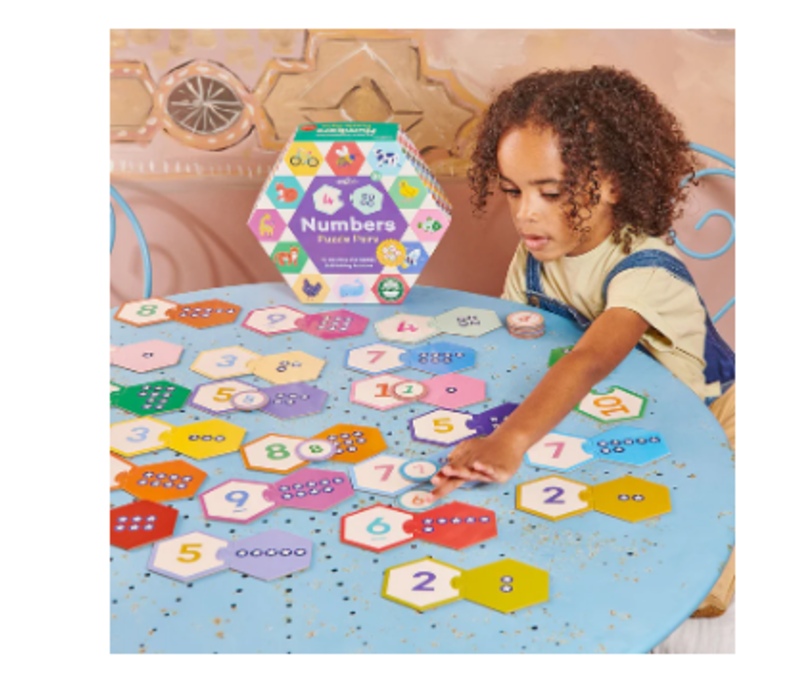 Numbers Hexagon Puzzle Pairs*