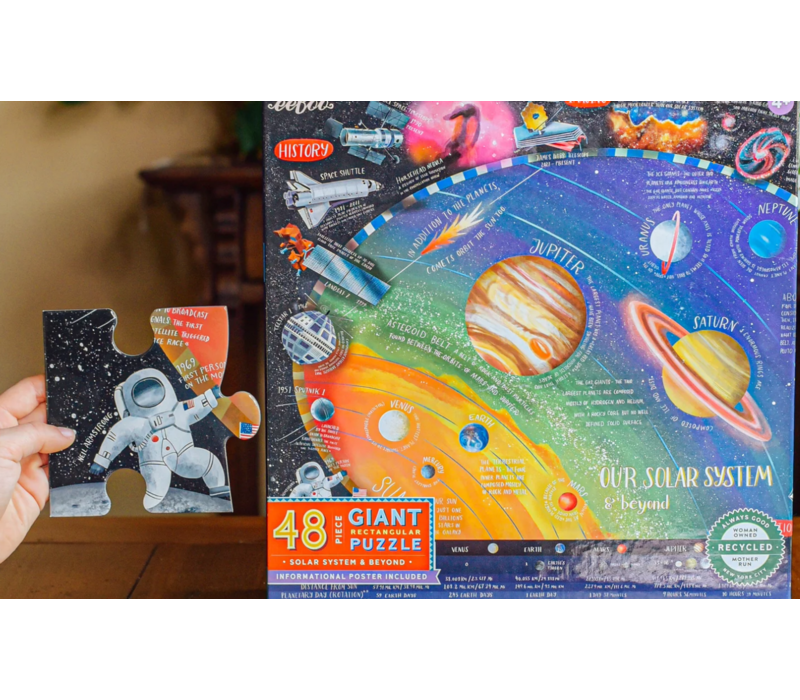 Solar System & Beyond 48 Piece Giant Puzzle*