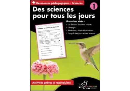 Chalkboard Publishing Des Sciences pour tous les jours, 1*