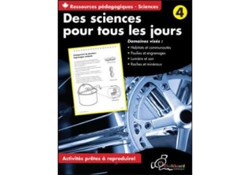 Chalkboard Publishing Des Sciences pour tous les jours, 4*