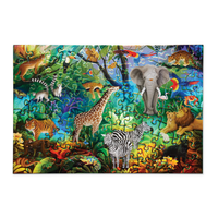 Jungle Paradise - 100-Piece Holographic Puzzle