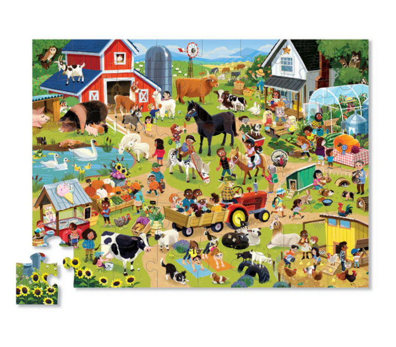 48-Piece Puzzle - Day at the Farm*