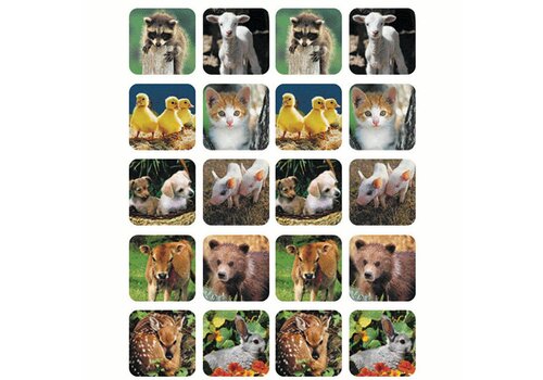 EUREKA Baby Animals Stickers (Real Photos)*