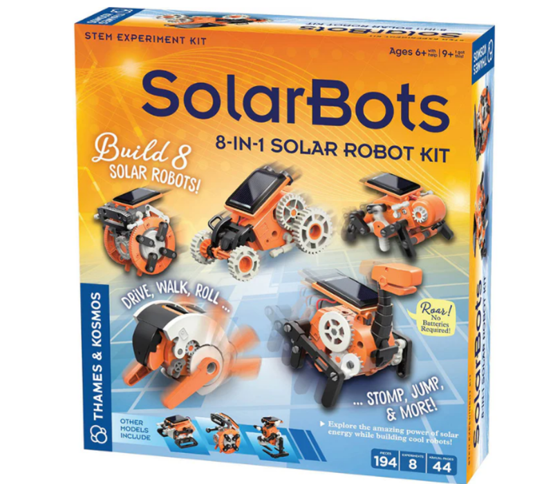 SolarBots: 8-in-1 Solar Robot Kit*