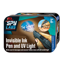 Spy Labs: Invisible Ink Pen and UV Light*