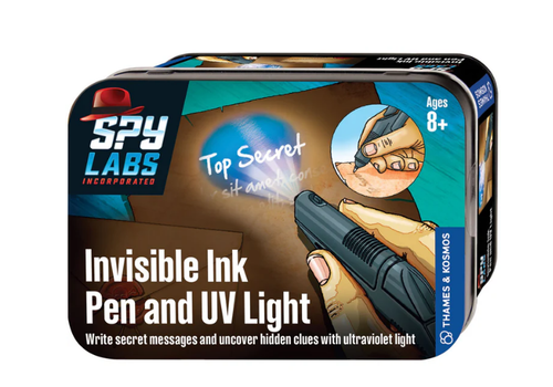 Thames & Kosmos Spy Labs: Invisible Ink Pen and UV Light*
