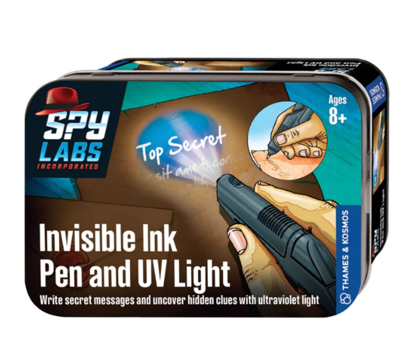 Spy Labs: Invisible Ink Pen and UV Light*