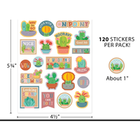 Happy Cactus Crew Stickers*