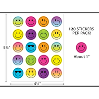 Brights 4Ever Smiley Faces Stickers