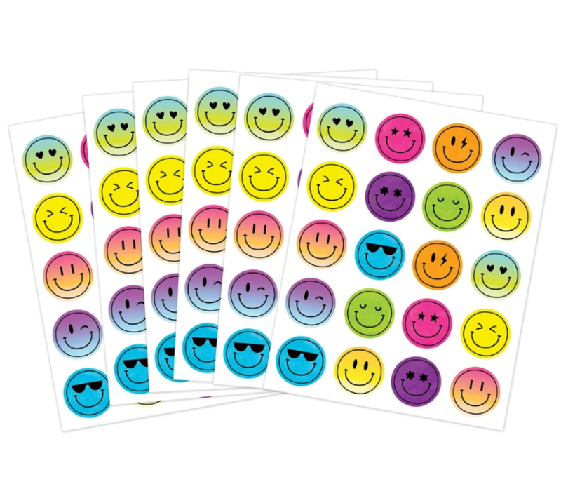 Brights 4Ever Smiley Faces Stickers