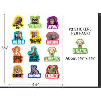 Go Wild Animals Stickers*