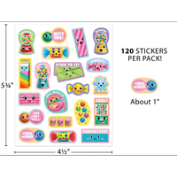 Bubble Gum Smelly Stickers*