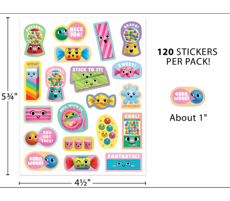 Bubble Gum Smelly Stickers*