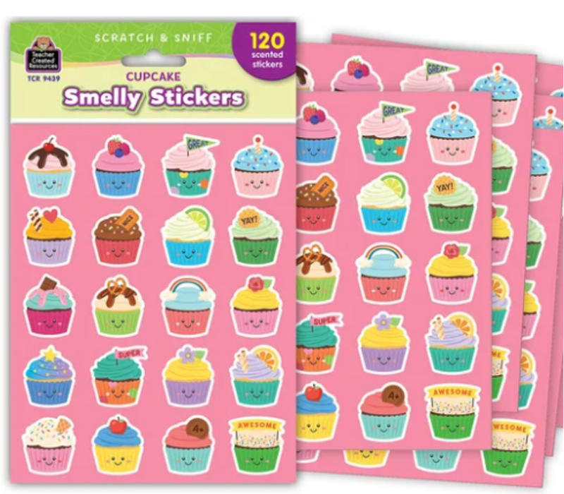 Cupcake Smelly Stickers