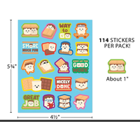 S’mores Smelly Stickers*