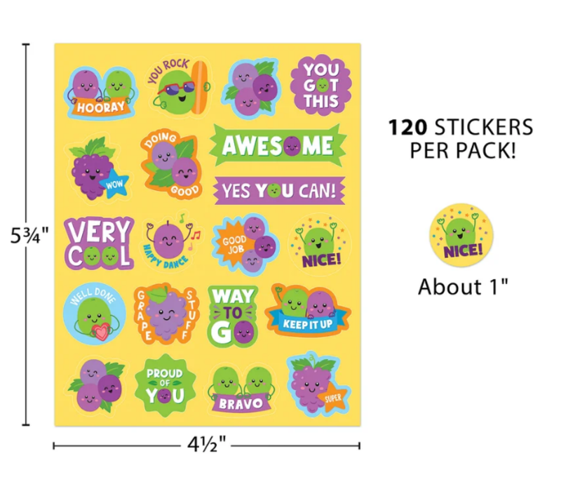 Grape Smelly Stickers*
