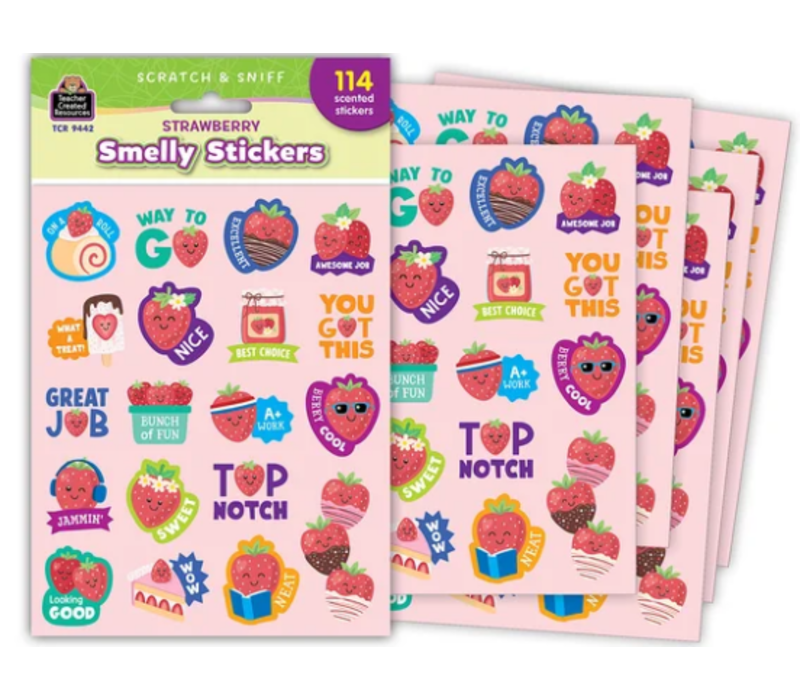 Strawberry Smelly Stickers*
