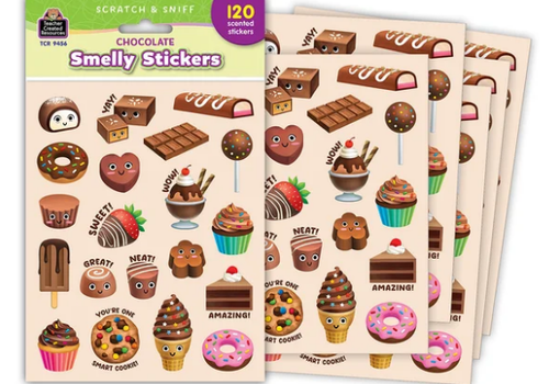 Teacher Created Resources Chocolate Smelly Stickers