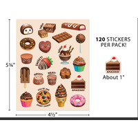 Chocolate Smelly Stickers