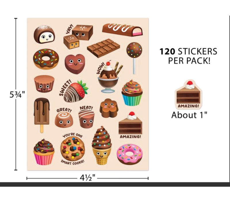Chocolate Smelly Stickers