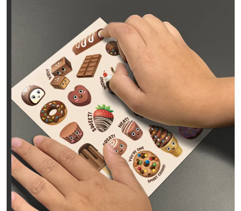 Chocolate Smelly Stickers