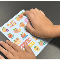 Peach Smelly Stickers