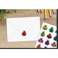 Colorful Ladybugs Stickers*