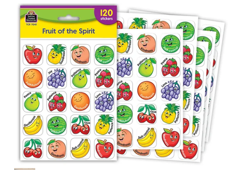 Teacher Created Resources Fruit of the Spirit Stickers*