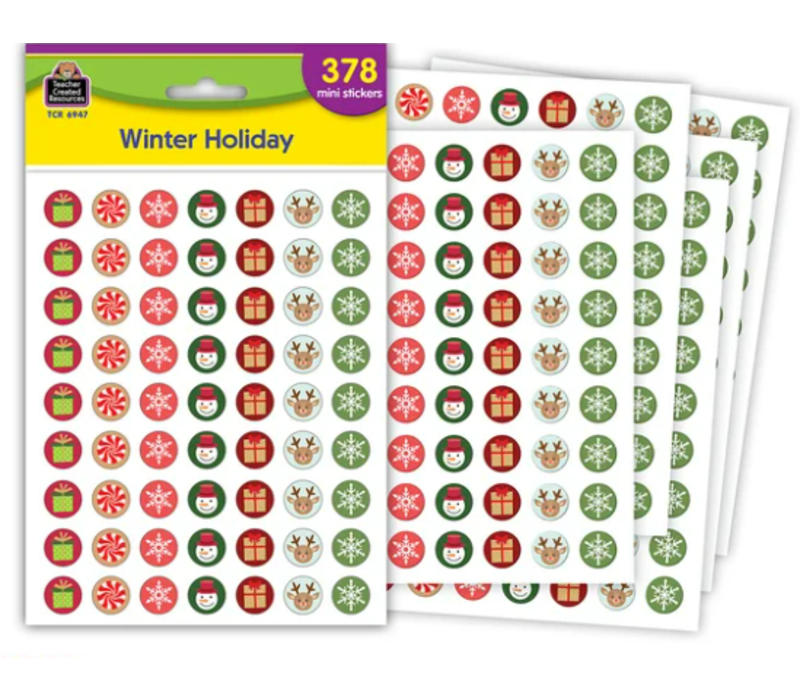 Winter Holiday Mini Stickers*