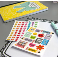 Cool for School Mini Stickers*