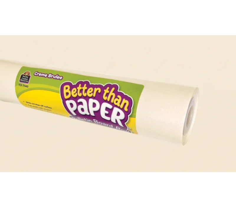 Better Than Paper- Creme Brulee