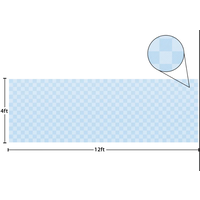 Better Than Paper Bulletin Board Roll- Blue Checkers