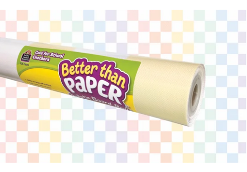 Teacher Created Resources Better Than Paper Bulletin Board Roll-Cool for School Checkers