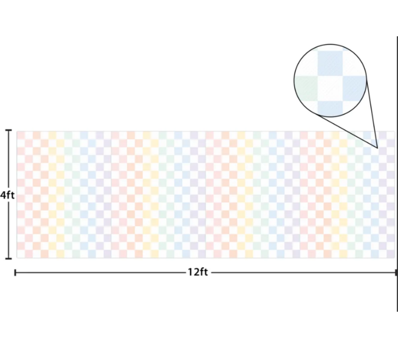 Better Than Paper Bulletin Board Roll-Cool for School Checkers