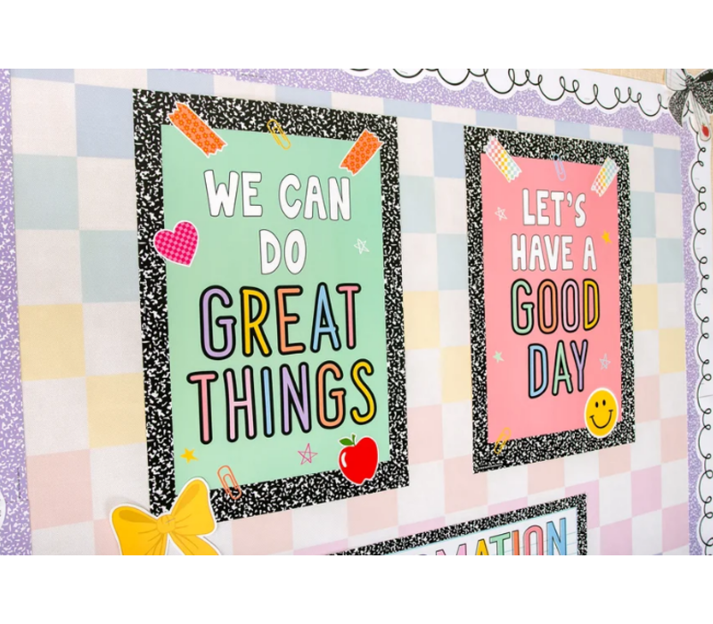 Better Than Paper Bulletin Board Roll-Cool for School Checkers