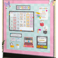 Better Than Paper Bulletin Board Roll-Green Checkers *