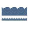 Carson Dellosa Denim Scalloped Bulletin Board Borders*