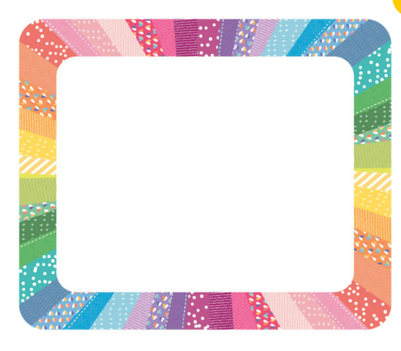 Crafty and Cool Name Tags/Labels *