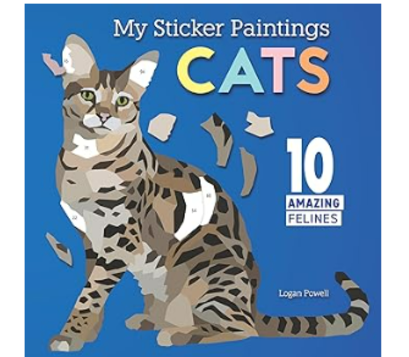 My Sticker Paintings CATS