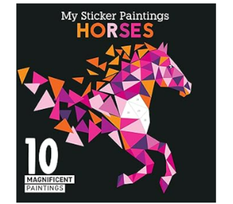 My Sticker Paintings - Horses