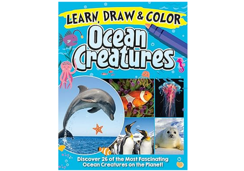 zibbers Learn, Draw & Color Ocean Creatures