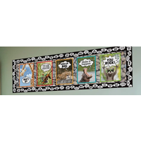 Speech Bubbles Straight Border Trim*