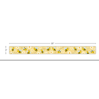 Buzzing Bees Straight Border Trim*
