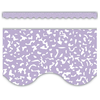 Teacher Created Resources Composition Purple Scalloped Border Trim*