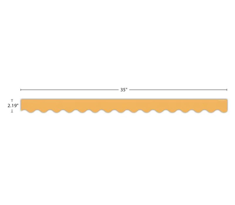 Golden Sun Scalloped Border Trim*