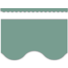Teacher Created Resources Retreat Green Scalloped Border Trim*